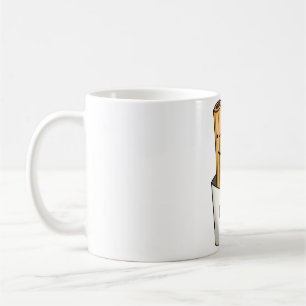 Süße Kawaii Churros Kaffeetasse