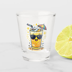 Süße Kawaii Coole Sommer-Tropen-Getränk-Sonnenbril Schnapsglas
