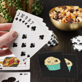 Süße Kawaii-Cupcake-Spielkarten Spielkarten