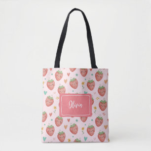 Süße Kawaii Erdbeeren Mädchen