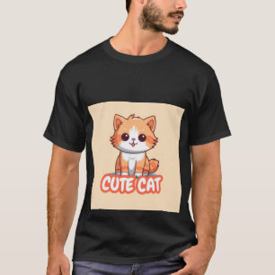 Süße Kawaii-Gingerkatze umarmt Geschenkbox ✨🎁 T-Shirt