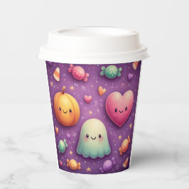 Süße Kawaii-Halloween-Papierbecher Pappbecher