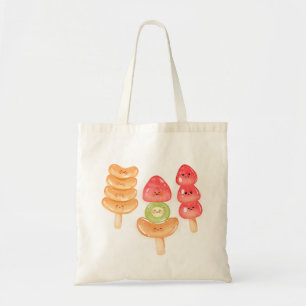 Süße Kawaii handgezeichnete Tanghulu Tragetasche