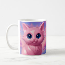 Süße Kawaii-Katze Kaffeetasse