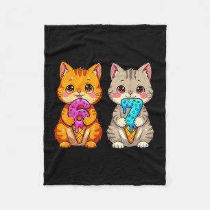 Süße Kawaii Katzen Neko 67 Drip Meme Lustig Sechs  Fleecedecke