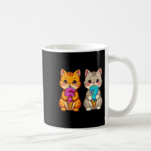 Süße Kawaii Katzen Neko 67 Drip Meme Lustig Sechs  Kaffeetasse