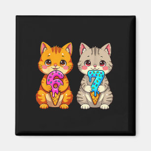 Süße Kawaii Katzen Neko 67 Drip Meme Lustig Sechs Magnet