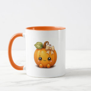 Süße Kawaii-Kürbistasse Tasse