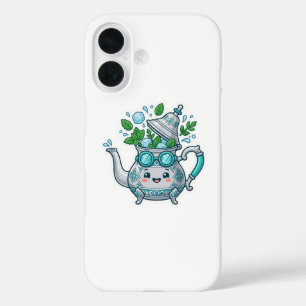 Süße Kawaii Marokkanische Eis-Minze-Tee Sommer-BSt iPhone 16 Hülle