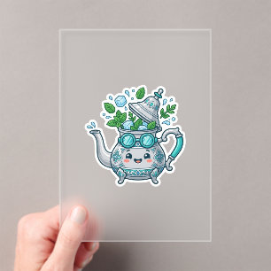 Süße Kawaii Marokkanische Eistee-Minz-Tee Sommer-B Acryleinladungen