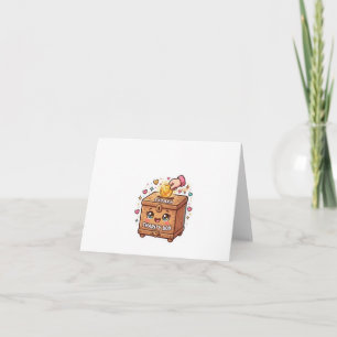 Süße Kawaii marokkanische Sadaka-Spendenbox Islami Dankeskarte