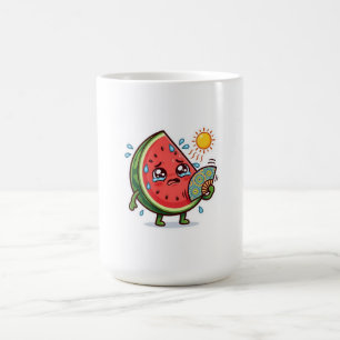 Süße Kawaii Marokkanische Sommer Wassermelone Dall Kaffeetasse