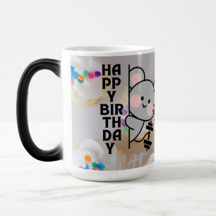 Süße Kawaii-Maus-Farben wechselnde Kaffeetasse Ges