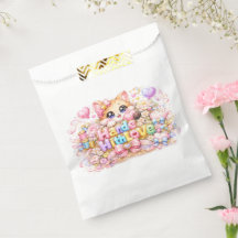 Süße Kawaii-Mit-Liebe-Gemachte-Katzen-Name-Pastell