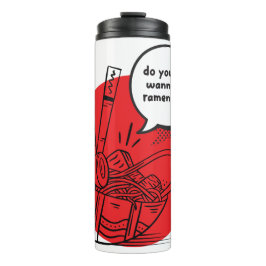 Süße Kawaii Ramen - Lustiges Japanisches Essen Thermosbecher