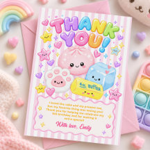 Süße Kawaii Squishies Mädchen Geburtstagsfeier