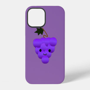 Süße Kawaii-Trauben iPhone 12 Hülle