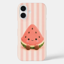Süße Kawaii Wassermelonen-Handyhülle iPhone 16 Hülle