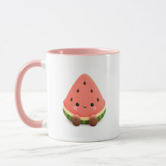 Süße Kawaii Wassermelonen-Tasse Tasse