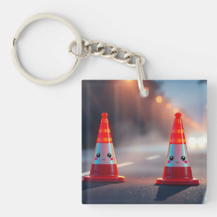 Süße Kegel Schlüsselanhänger