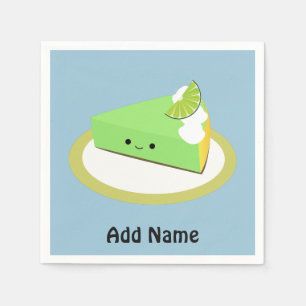 Süße Key Lime Pie Serviette