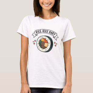 Süße Kimbap-Liebhaberin Koreanisches Essen Lustige T-Shirt
