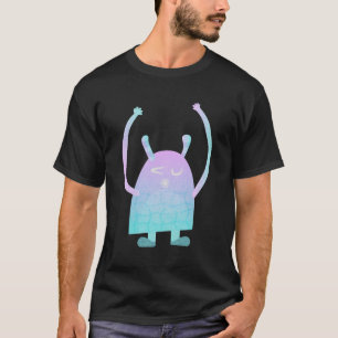 Süße Kinder-Monster-Figur T-Shirt