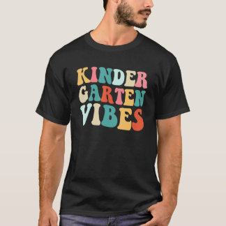 Süße Kindergarten Stimmung Zurück zur Schule Lehre T-Shirt