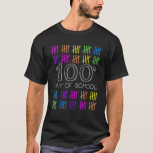 Süße Kindergarten-Vorschule 100 Tage Schultee T-Shirt