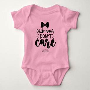 Süße Kinderhaare, Ist Doch Egal, Personalisiert Baby Strampler
