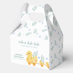 Süße Kirsch-Gummi-Mama-Ente-Baby-Party Geschenkschachtel