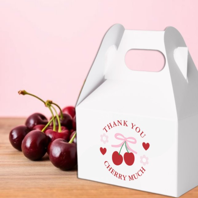 Süße Kirsch-Hochzeitsdusche Geschenkschachtel (Von Creator hochgeladen)
