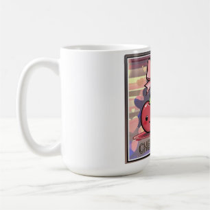 Süße Kirschen Rosa Kokette Schleife Kaffeetasse