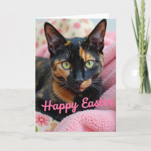 Süße Kitty Frohe Ostern Karte