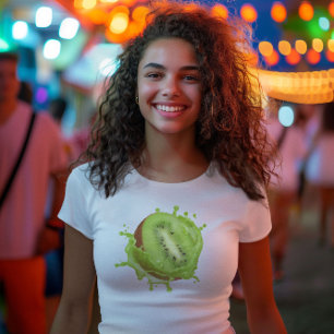 süße Kiwi grüne Sommerästhetik T-Shirt