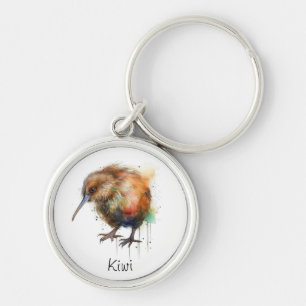 Süße Kiwi, individuell Schlüsselanhänger