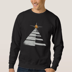 Süße Klaviermusik Klavier Krawatte Keyboard Spiele Sweatshirt