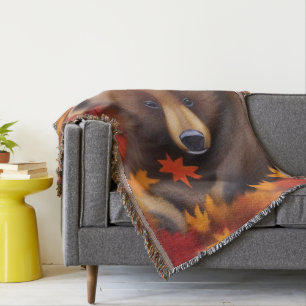 Süße kleine Bär Wurfdecke Decke
