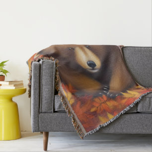 Süße kleine Bär Wurfdecke Decke