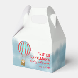 Süße kleine Bären fliegen über den Wolken - Baby S Geschenkschachtel