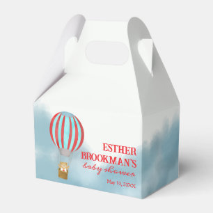 Süße kleine Bären fliegen über den Wolken - Baby S Geschenkschachtel