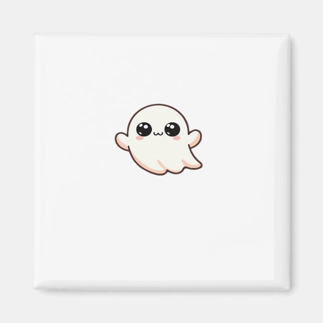 Süße kleine Boo Basic Clean Magnet (Vorne)
