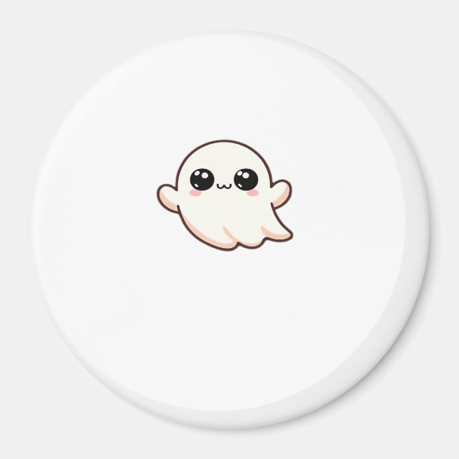 Süße kleine Boo Basic Clean Magnet (Vorne)