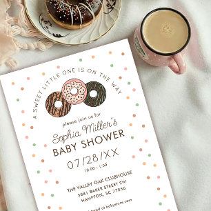 Süße kleine Brunch-Baby-Shower-Einladung Einladung