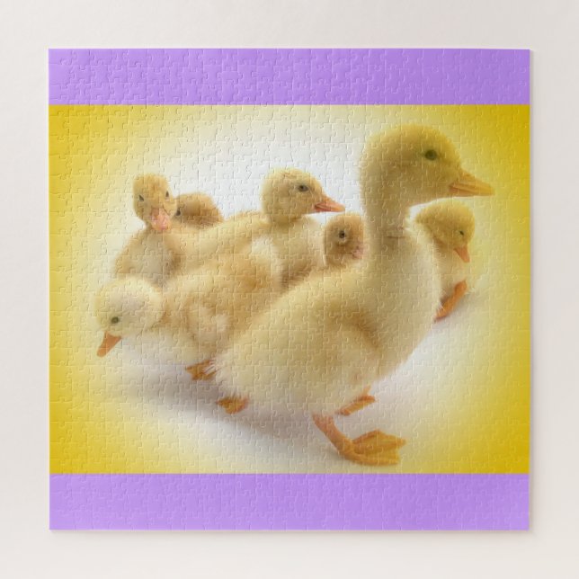 süße kleine Ente Kinder  Puzzle (Vertikal)