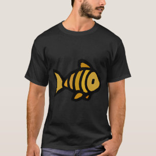 Süße kleine gelbe Fische KLEINE VERSION T-Shirt