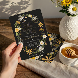 Süße kleine Honig unterwegs | BienenBaby-Dusche Einladung