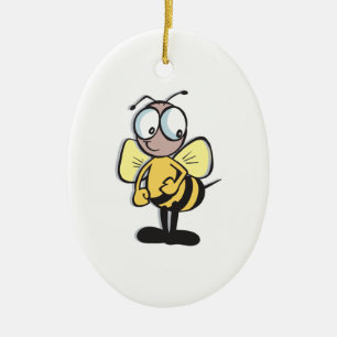 süße kleine Hummel Keramik Ornament