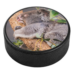 Süße kleine Koala Eishockey Puck