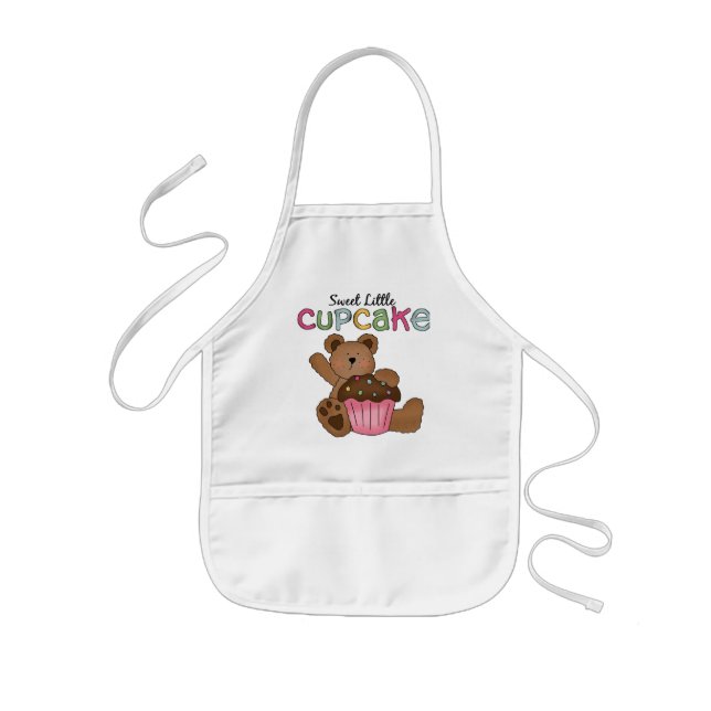 Süße kleine Kuchen-Schürze Kinderschürze (Vorne)